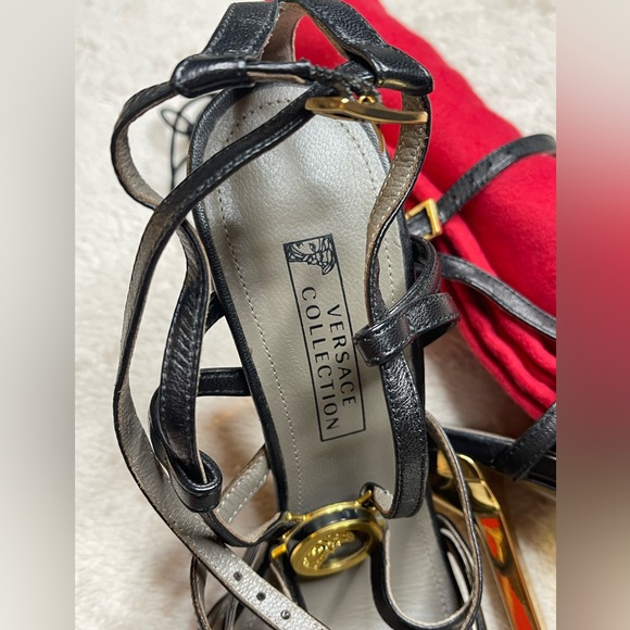 VERSACE COLLECTION SANDALS MADE IN ITALY - Picture 4 of 10